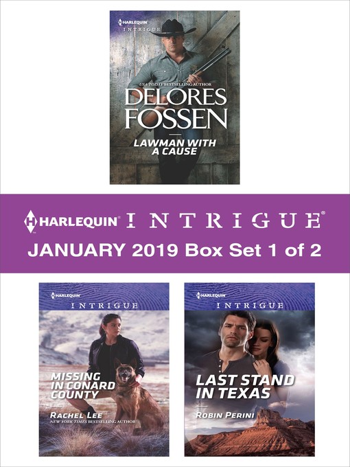 Title details for Harlequin Intrigue January 2019, Box Set 1 of 2 by Delores Fossen - Available